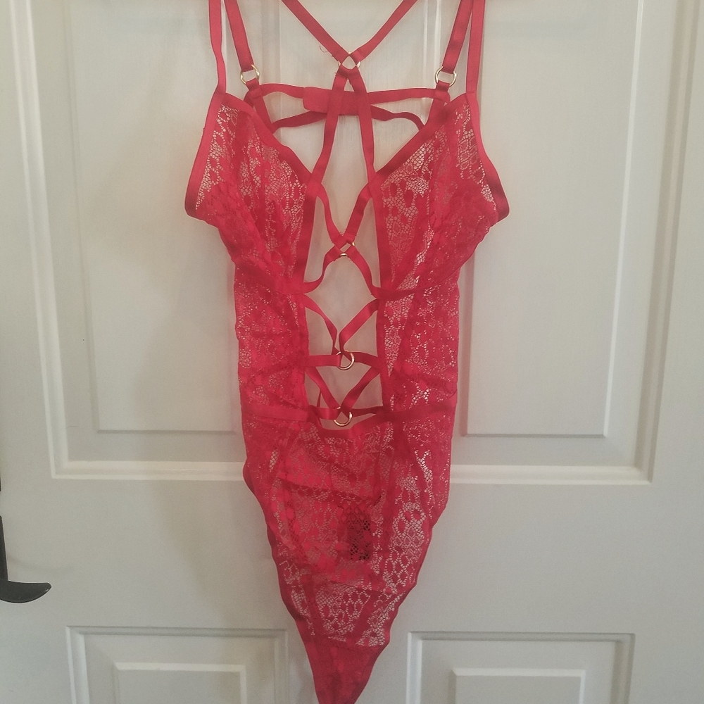Sexy Lace Strappy one piece